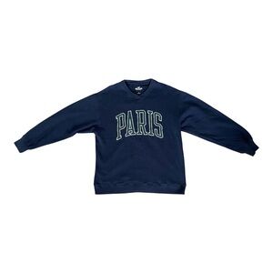 Hollister Navy V-Neck Sweater